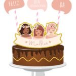 Topo de Bolo - Dia das Mulheres - Arquivo Digital