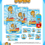 Arquivo Digital Volta às Aulas Garfield Preguiçoso