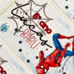 Etiquetas Escolares - Homem Aranha - Arquivo Digital