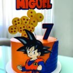 Topo de Bolo - Dragon Ball - Arquivo Digital