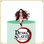 Topo de Bolo - Demon Slayer - Arquivo Digital