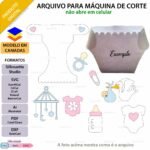 Topo de Bolo - Chá Revelação - Arquivo Digital