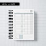 Miolo Digital – Agenda Manicure - Datado 2027 - Arquivo Digital
