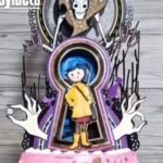 Topo de Bolo - Coraline - Arquivo Digital