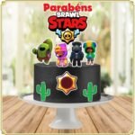 Topo de Bolo - Brawl Stars - Arquivo Digital