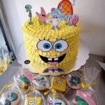 Topo de Bolo - Bob Esponja - Arquivo Digital