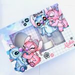 Mini Confeiteiro - Stitch e Angel - Arquivo Digital
