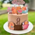 Topo de Bolo - Capivara - Arquivo Digital