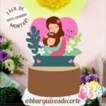 Topo de Bolo - Dia das Mães - Arquivo Digital