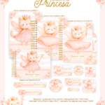 Arquivo Digital Volta às Aulas Gatinha Princesa