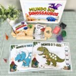 Kit Mundo dos Dinossauros – Brincadeira Criativa com Massinha - Arquivo Digital