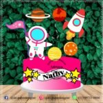 Topo de Bolo - Astronauta - Arquivo Digital