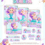 Arquivo Digital Volta às Aulas Sereia Cute