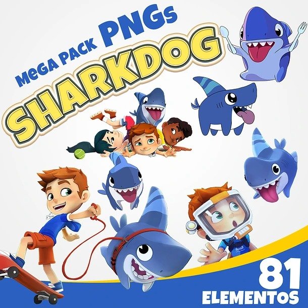 80 - Kit Digital Shark Dog Kit Digital Shark Dog - Imagem 1