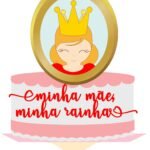 Topo de Bolo - Dia das Mães - Arquivo Digital