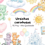 Kit Digital Ursinhos Carinhosos