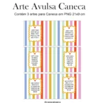 Canecas Coloridas - Arquivo Digital
