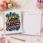 Pack Encadernação - Viva para Adorar - Arquivo Digital