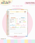 Agenda Escolar Baby - Arquivo Digital - Imagem 3