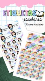 Etiquetas Escolares - Arquivo Digital - Imagem 5