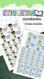 Etiquetas Escolares - Arquivo Digital - Imagem 4