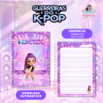 Caderno Guerreiras do Kpop 12 - Arquivo Digital