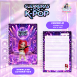 Caderno Guerreiras do Kpop 13 - Arquivo Digital