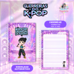 Caderno Guerreiras do Kpop 14 - Arquivo Digital