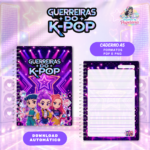 Caderno Guerreiras do Kpop 17 - Arquivo Digital