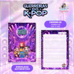 Caderno Guerreiras do Kpop 19 - Arquivo Digital