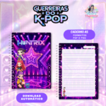 Caderno Guerreiras do Kpop 20 - Arquivo Digital