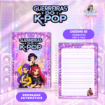 Caderno Guerreiras do Kpop 21 - Arquivo Digital