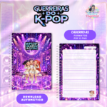 Caderno Guerreiras do Kpop 22 - Arquivo Digital