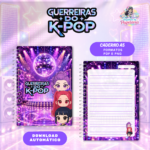 Caderno Guerreiras do Kpop 25 - Arquivo Digital