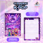 Caderno Guerreiras do Kpop 28 - Arquivo Digital