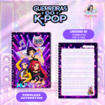 Caderno Guerreiras do Kpop 29 - Arquivo Digital