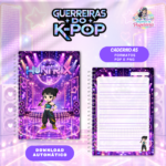 Caderno Guerreiras do Kpop 4 - Arquivo Digital