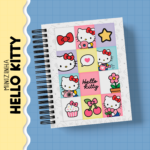Kit Hello Kitty Azul - Arquivo Digital