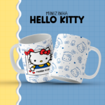 Kit Hello Kitty Azul - Arquivo Digital - Imagem 11