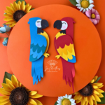 Combo - Topo de Bolo - Aves - Arquivo Digital - Imagem 4