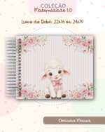 Kit Encadernação Ovelhinha - Arquivo Digital - Imagem 12