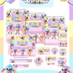 Arquivo Digital Escolar Stitch Labubu