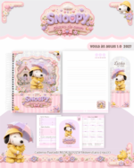 Volta as Aulas 2027 - Snoopy - Arquivo Digital - Imagem 3