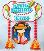 Kit Festa - Festa Junina Menino - Arquivo Digital - Imagem 9