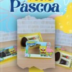 Mini Confeiteiro - Bob Esponja - Arquivo Digital