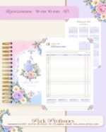Pack Profissões Floral Colorido - Arquivo Digital - Imagem 58
