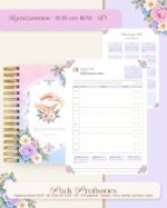 Pack Profissões Floral Colorido - Arquivo Digital - Imagem 56