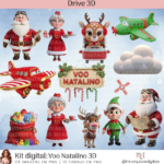 Kit Digital Voo Natalino 3D
