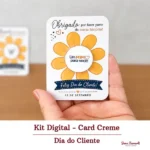 Card Creme - Dia do Cliente - Arquivo Digital