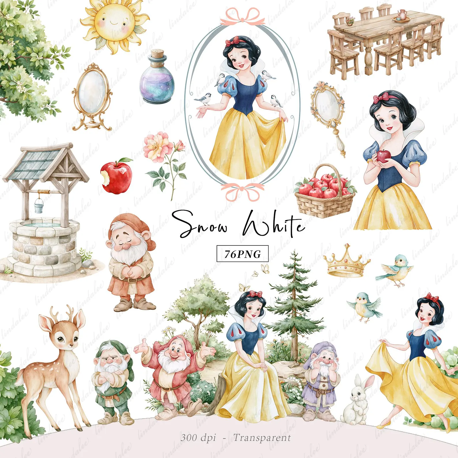 1 - Kit Digital Branca de Neve Kit Digital Branca de Neve - Imagem 1